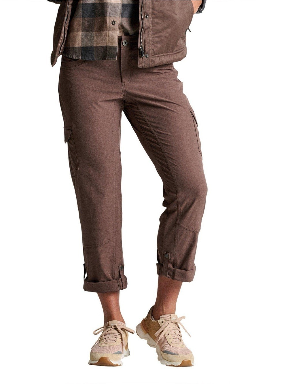 Kuhl Freeflex Roll-up Pants Reddish Brown Ganache 14S Hiking Gorpcore